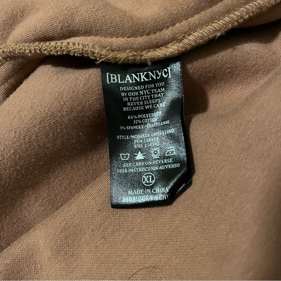 BLANK NYC long fleece tan shacket - Picture 9 of 10